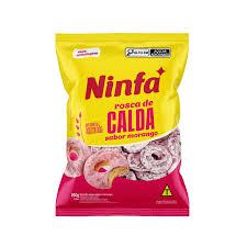 BISC NINFA ROSCA CAL MORANGO 250G