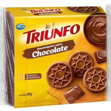 Biscoito Triunfo Amant. Gotas De Ch