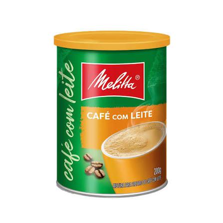 CAFE COM LEITE MELITTA LT 200G