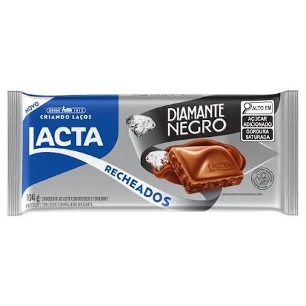 CHOCO LACTA DIAMANTE NEGRO REC 104G