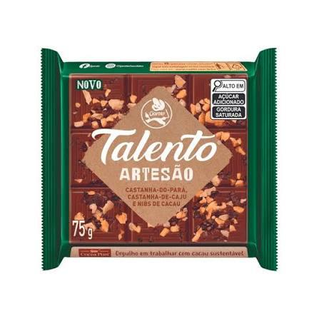 CHOCO. TALENTO ARTESAO GAROTO 75G