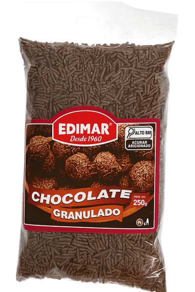 CHOCOLATE GRANULADO EDIMAR 250G