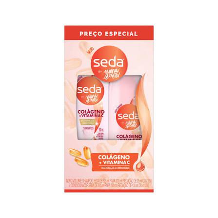 CJ.SHAMP 300ML+CON.SEDA COLAG.190ML