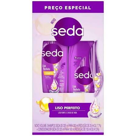 CJ.SHAMPOO 300ML+CONDIC.SEDA LISO 1