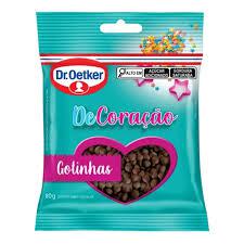 CONFEITO GOTAS DE CHOCOLATE DR.OETK