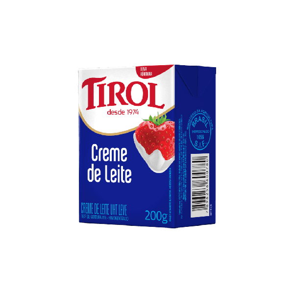 CREME DE LEITE UHT TIROL 200G