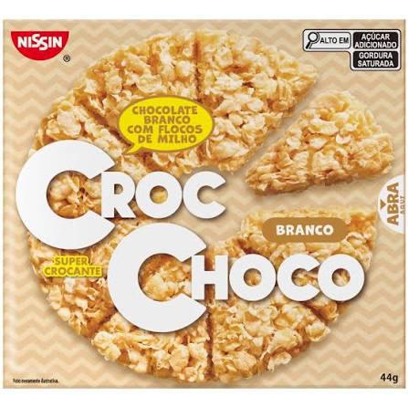 CROC CHOCO BRANCO FLOC NISSIN 44G
