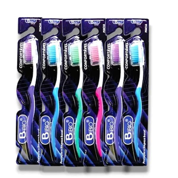 ESCOVA DENTAL B-COM-BIO ADULTO VIAGEM MACIA 115