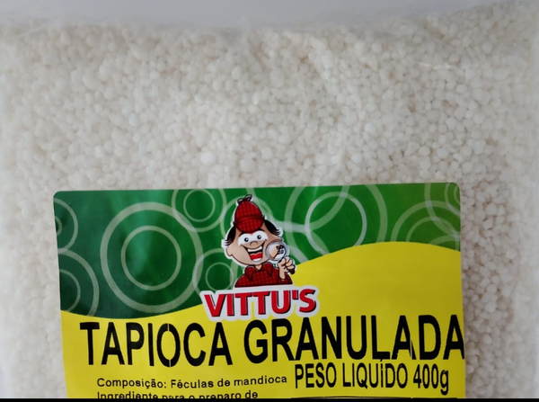 FARINHA DE TAPIOCA VITTUS 400GR GRANULADA