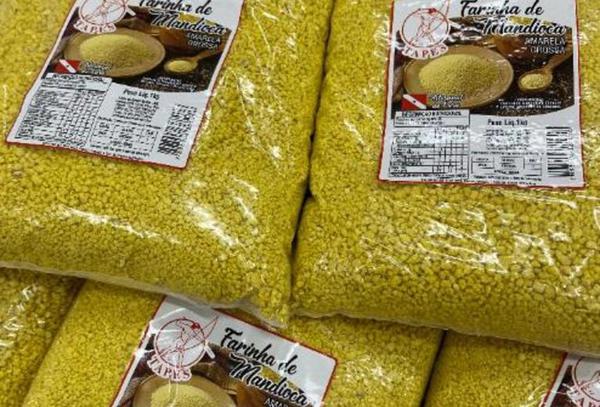 FARINHA MANDiOCA TAPES AMARELA 1KG