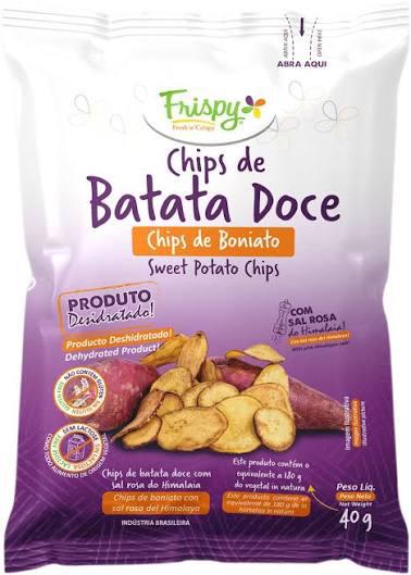 FRISPY CHIPS BATATA DOCE ORIGIN 40G