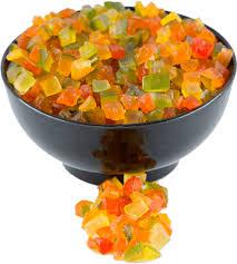 FRUTAS CRISTALIZADAS KG