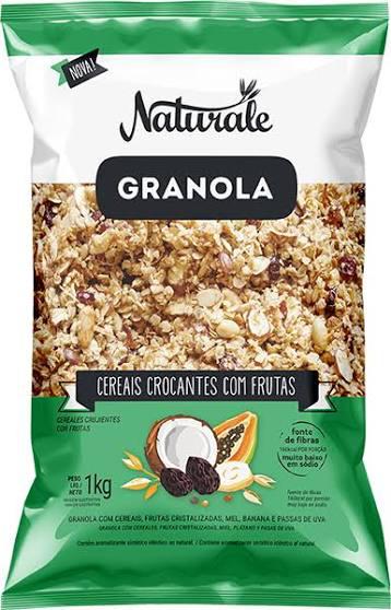 GRANOLA NATURALE CEREAIS FRUTA 250G