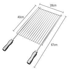 GRELHA ARAME ZINCADO 40CM R5274 UN