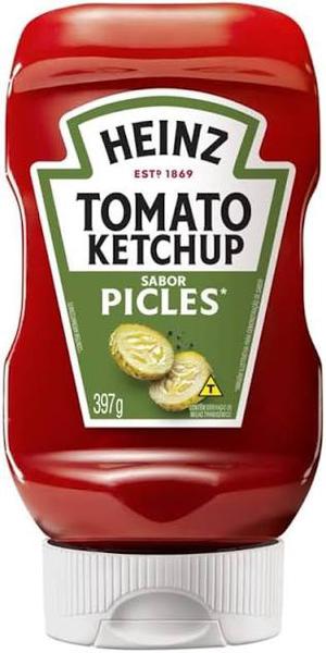 KETCHUP HEINZ PICLES SQUEEZE 397G