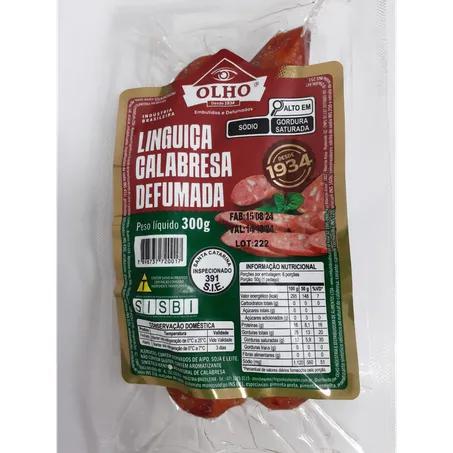 LINGUIÇA CALABRESA 300 GR