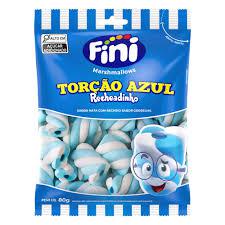 MARSHMALLOW FINI RECHEADO AZUL 80G
