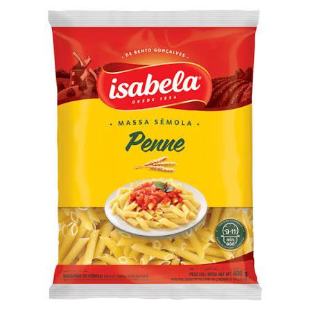 Massa Isabela Penne Semola 400g