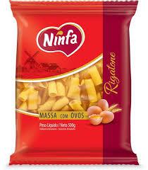 Massa Ninfa Rigatone C/ Ovos 500g