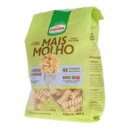 MASSA PARAFUSO C/OVOS ORQUIDEA 400G