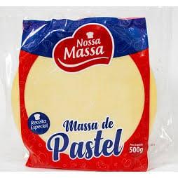 MASSA PASTEL NOSSA MASSA PC500GR