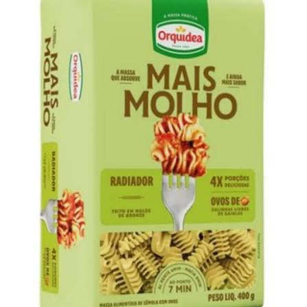 MASSA RADIADOR C/OVOS ORQUIDEA 400G