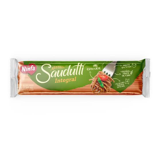 MASSA SAUDUTTI ESPAG INTEGRAL 500G