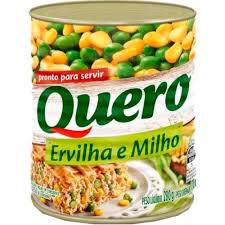 MILHO VERDE E ERVILHA QUERO 170G LT