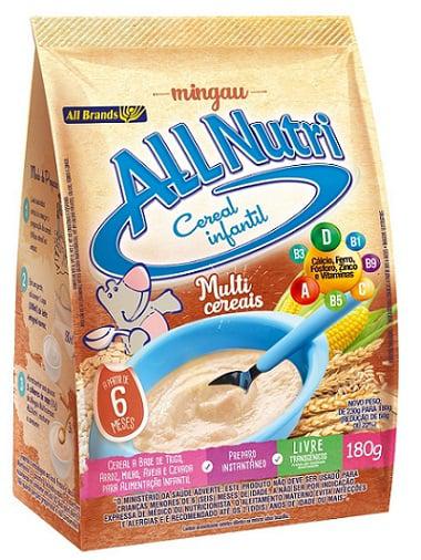 MINGAU MULTICEREAIS ALLNUTRI REFIL 180G