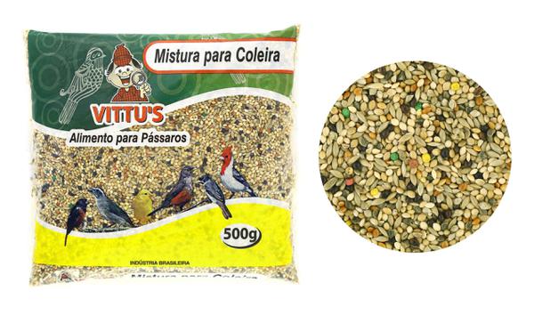MISTURA P COLEIRA VITTUS 500G