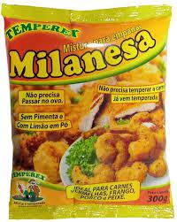 MISTURA PARA EMPANAR MILANESA TEMPEREX 800G