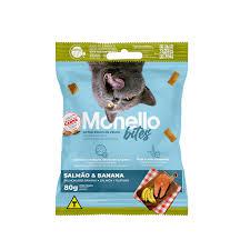 MONELLO BITES GATOS SAUDE ORAL 80G-