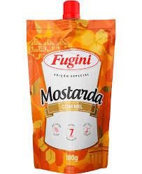 MOSTARDA COM MEL FUGINI SACHE BICO 180G