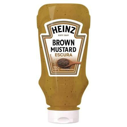 MOSTARDA ESCURA HEINZ  235G