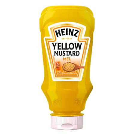 MOSTARDA HEINZ AMARELA C/ MEL 220G