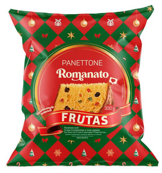 PANETTONE ROMANATO FRUTAS 300G