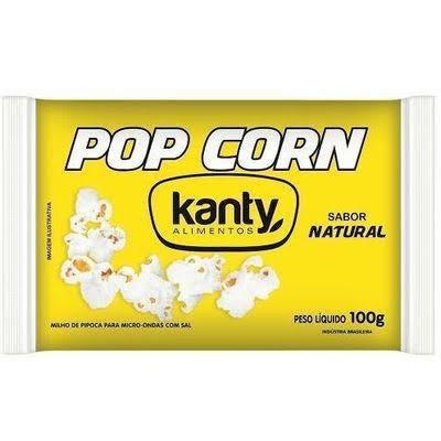 Pipoca Micro Kanty Natural 100g