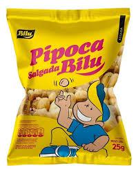 Pipoca Salgada Bilu 25g