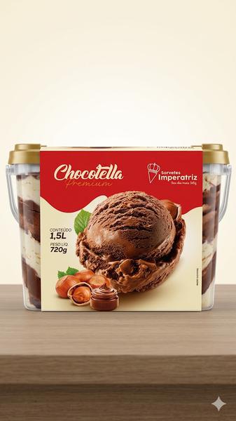 POTE SORVETE CHOCOTELLA 720G