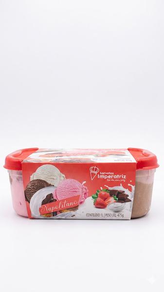 POTE SORVETE NAPOLITANO 475 GR