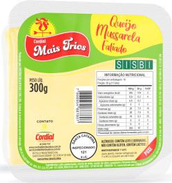 QUEIJO MUSSARELA FAT. MAIS FRIOS 300G