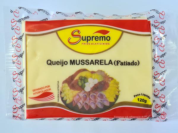 QUEIJO MUSSARELA SUPREMO FATIADO 120G