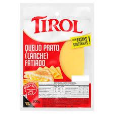 QUEIJO PRATO FATIADO Tirol  300G