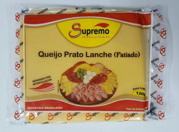QUEIJO PRATO LANCHE SUPREMO FATIADO 120G