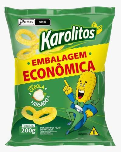 SALGADINHO KAROLITOS CEBOLA 200G