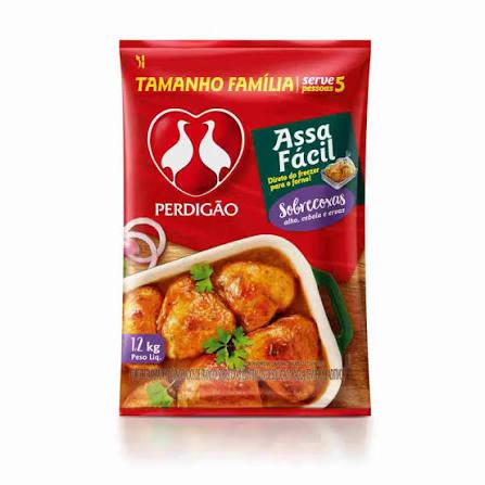 Sobrecoxa Perdigao Assa Facil 1,2kg