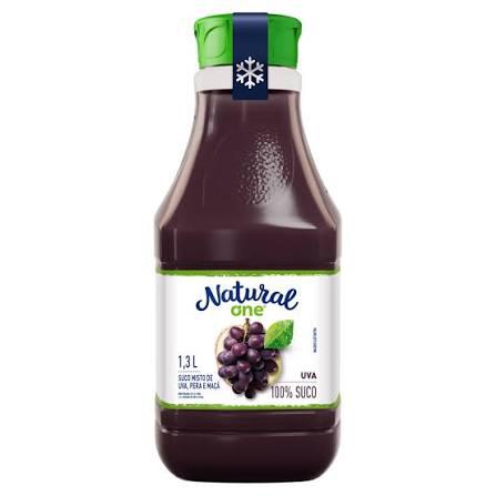 SUCO NUTURAL ONE UVA/MACA RESF 1,3L