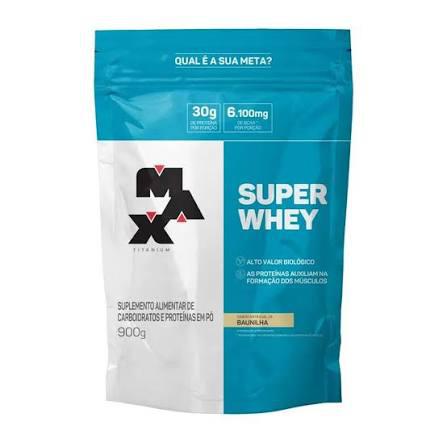 SUPER WHEY REFIL BAUNILHA 900G