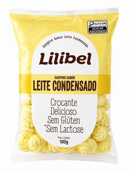 SUSPIRO LEITE CONDEN. LILIBEL 100G