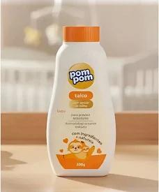 TALCO INFANTIL POM POM 200G